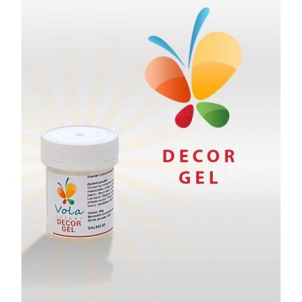 Gel na jedlý papír - kelímek 50g - Vola colori