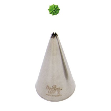 Cukrářská zdobící špička řezaná S/F2 - Decora  | Cukrářské potřeby