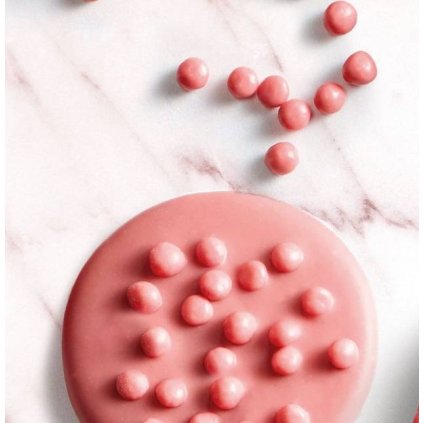 Callebaut Cereální kuličky v čokoládě RUBY (100 g) Cukrářská ♡