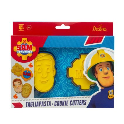 Decora vykrajovátko s otiskovačem Požárník Sam (2 ks) ♡