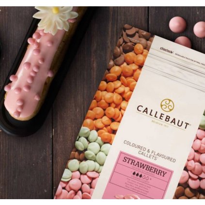 Callebaut Jahodová čokoláda (250 g) ♡