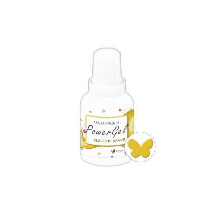 Food Colours gelová barva PowerGel Electric Spark 20 g ♡