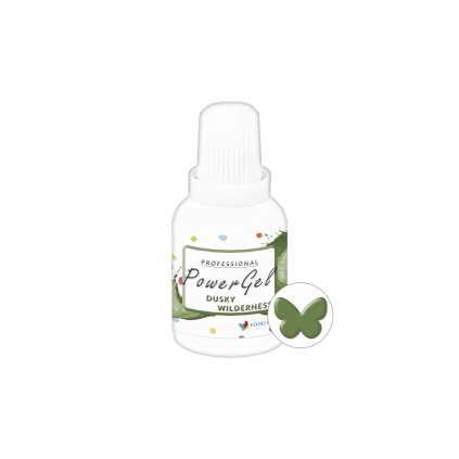 Food Colours gelová barva PowerGel Dusky Wilderness 20 g ♡