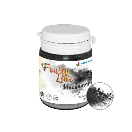 Přírodní prášková barva Food Colours FruityLine (20 g) Blackberry /DTS