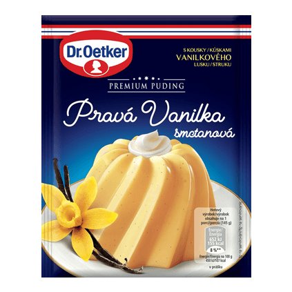Dr. Oetker Premium puding Pravá vanilka smetanová (40 g) /D_DO0102