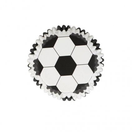PME košíčky na muffiny s alobalovým vnitřkem Fotbalový míč (30 ks) /D_BC829