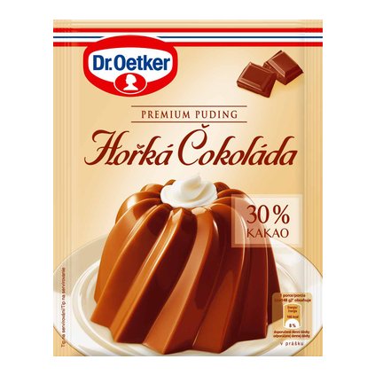 Dr. Oetker Premium puding Hořká čokoláda (52 g) /D_DO0107