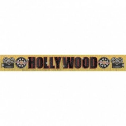 Party nápis glitrový Hollywood 3 m  /BP