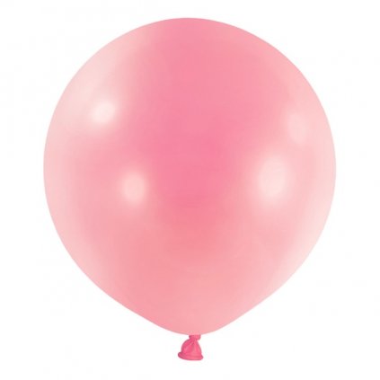 Balonek Fashion Pretty Pink 60 cm, D73 - Sv. ružový, 4 ks  /BP