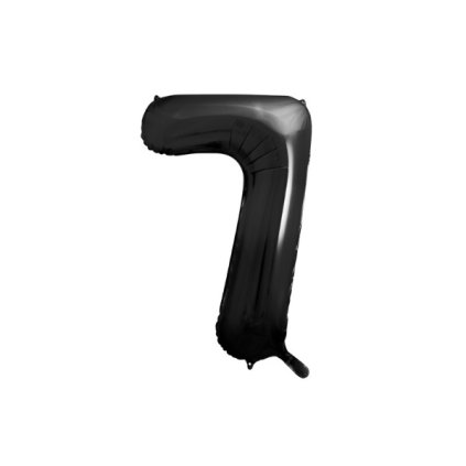 Foliová číslice - černá 7 - 86 cm  /BP