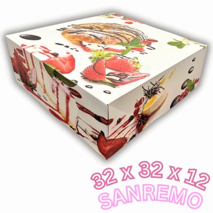 KARTONMAT krabice na dort Sanremo