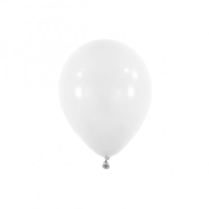 Balonek Standard Frosty White 13 cm, D01 - bílý, 100 ks  /BP