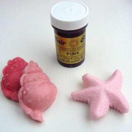 Gelová barva Sugarflair (25 g) Pink /D_307