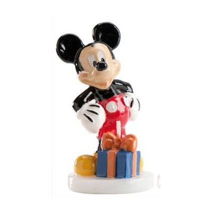 Svíčka - figurka na dort Mickey 8cm s dárkem - Dekora  | Skvělé pro Váš domácí dort