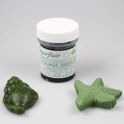 Gelová barva extra green 42g - Sugarflair  | Skvělé pro Váš domácí dort