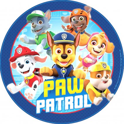 Jedlý papír Paw Patrol aneb Tlapková patrola - TEAM