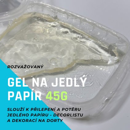 Gel na jedlý papír