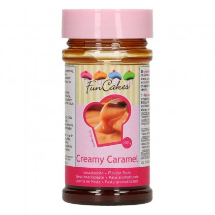 Ochucovací pasta krémový karamel 100g - FunCakes  | Skvělé pro Váš domácí dort