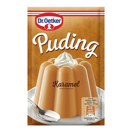 Puding s příchutí karamelu 41 g
