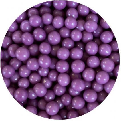 Cukrové perličky 4mm fialové 80g - Scrumptious  | Skvělé pro Váš domácí dort