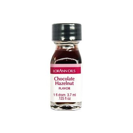 Koncentrované aroma Chocolate Hazelnut - Čokoláda/Oříšek LorAnn, 3,7ml /LS-28801  /LS-L0820