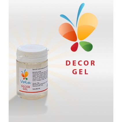 Decor Gel na jedlý papír 90 g/kelímek