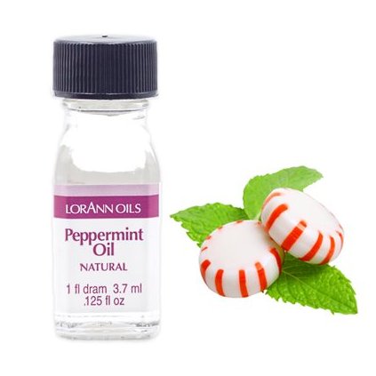 Koncentrované přírodní aroma Peppermint Natural - Máta LorAnn, 3,7ml  /LS-28039