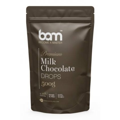 Mléčná čokoláda 35,1%, 500g - BAM  | Skvělé pro Váš domácí dort