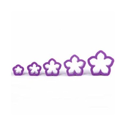 5- dílná sada vykrajovátek Petunia - Decora