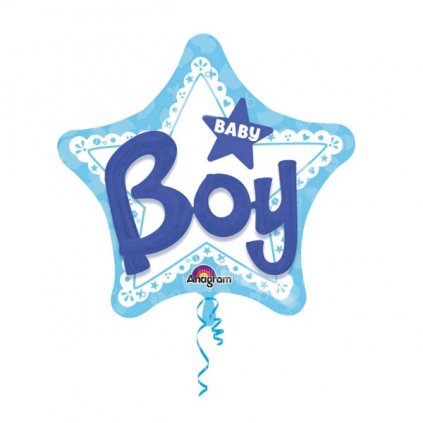 Foliový multi balonek Baby Boy 81 x 81 cm