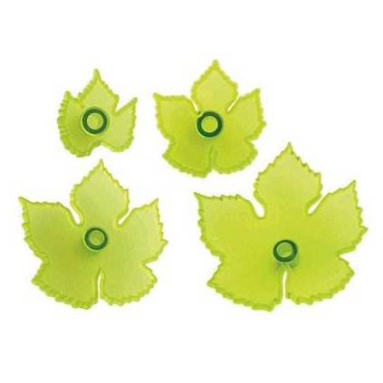 Sada vykrajovátek 4ks vinná réva - PME  | Cukrářské potřeby