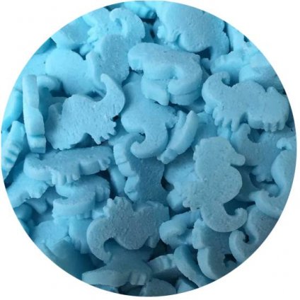 Cukrové zdobení mořský koník modrý 60g - Scrumptious  | Skvělé pro Váš domácí dort