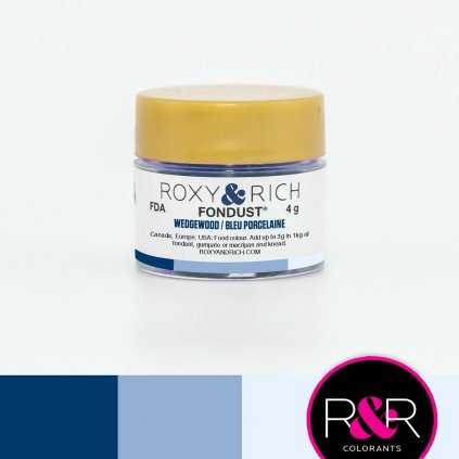 Prachová barva 4g dřevěná - Roxy and Rich  | Skvělé pro Váš domácí dort