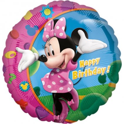 Foliový balonek Minnie Mouse Cloubhouse 43 cm  /BP