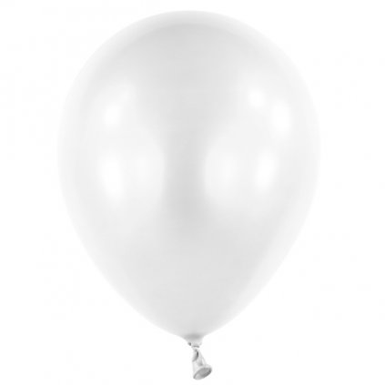 Balonek Pearl Frosty White 40 cm, DM29 - bílý perleťový  /BP