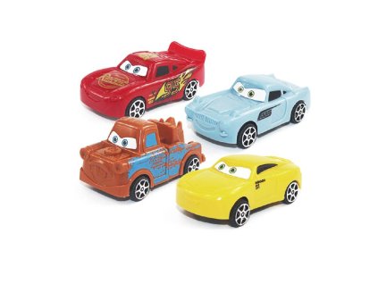 Figurky na dort Cars 4ks - Cakesicq  | Cukrářské potřeby