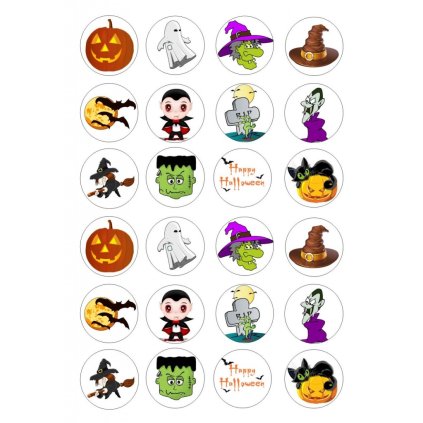 Jedlý papír  HALLOWEEN