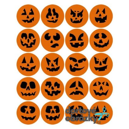 HALLOWEEN (Zvolte PODKLAD FONDÁNOVÝ DECORLIST ✴️)