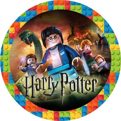 Jedlý papír  LEGO - HARRY POTTER