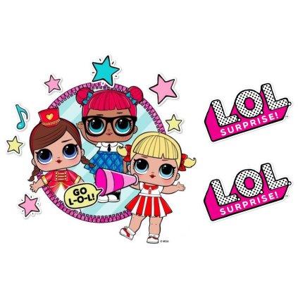 Jedlý papír  LOL SURPRISE