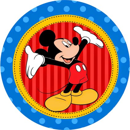 Jedlý papír  MICKEY MOUSE -SHOW