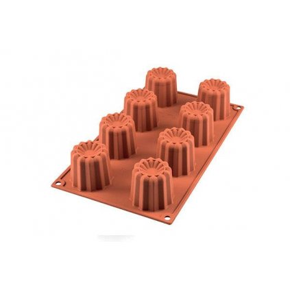 Silikonová forma Canelé 8x5,5x5cm 736ml - Silikomart