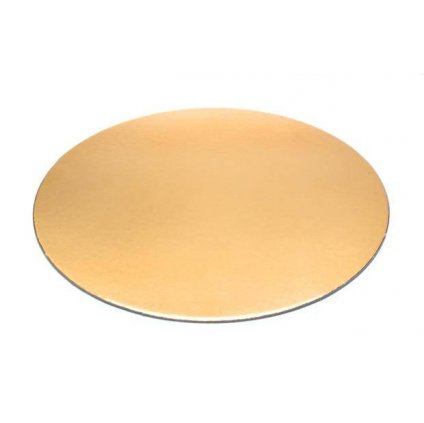 Tác zlatý tenký rovný kruh 20 cm (1 ks) /D_1468