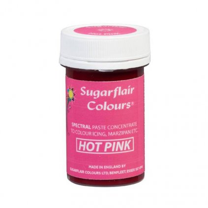 Gelová barva Sugarflair (25 g) Hot Pink /D_A153