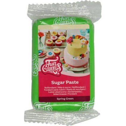 Potahovací hmota jarní zelená 250g - FunCakes  | Skvělé pro Váš domácí dort