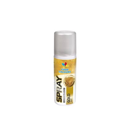 Barva ve spreji Food Colours New Gold (50 ml) Zlatá ♡