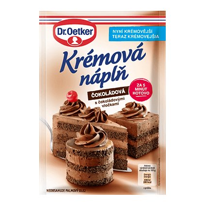 Dr. Oetker Krémová náplň čokoládová (80 g) /D_DO0072