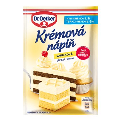 Dr. Oetker Krémová náplň vanilková (65 g) /D_DO0070