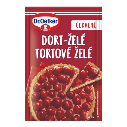 Dr. Oetker Dort-želé červené (10 g) /D_DO0012