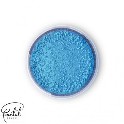 Jedlá prachová barva Fractal - Adriatic Blue (2 g) /D_6269